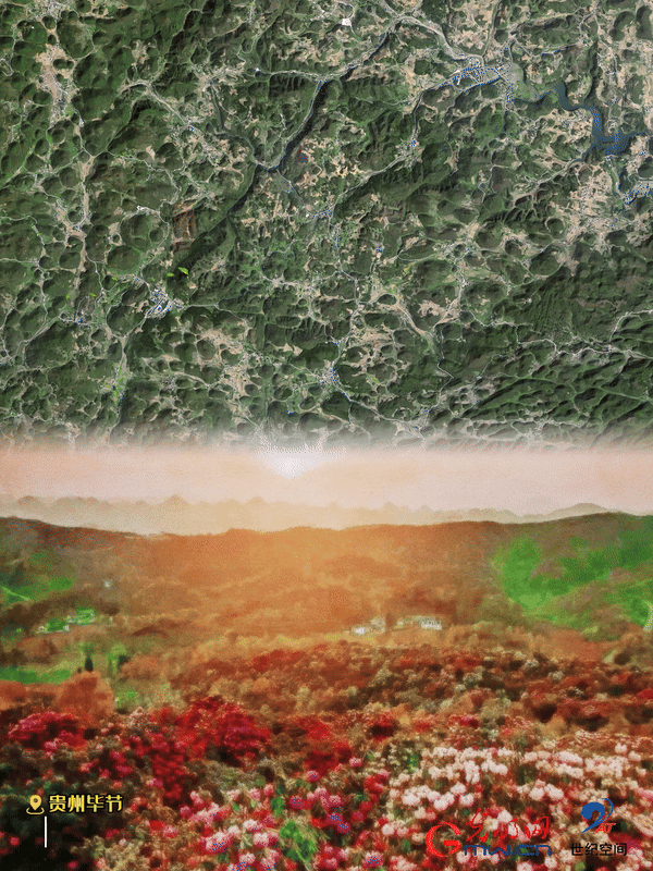 清明游玩賞花圖鑒來了！衛(wèi)星鏡頭帶你先睹為快